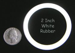 2" White Champion Rubber Ring